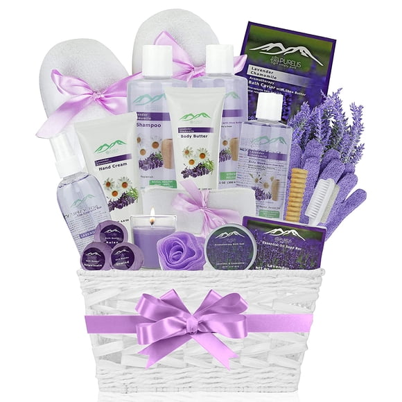Juego de spa de manzan’a de Purelis y lavanda Pure Parker Juego de spa de manzan’a de Purelis y lavanda