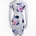 thumbnail image 4 of Women Summer Short Sleeve Bodycon Mini Dress, 4 of 5
