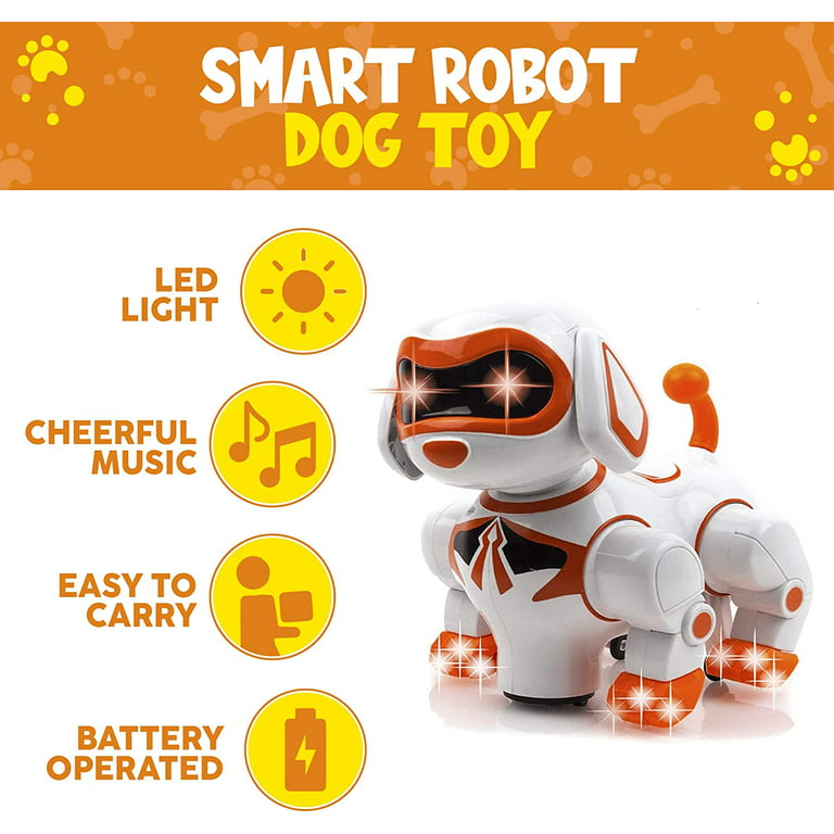Interactive Dog Toys with Music Sounds & Lights - Pet Clever