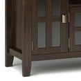 thumbnail image 2 of Artisan 72 inch Wide Solid Wood TV Stand in Tobacco Brown For TVs up to 80 inches, 2 of 5