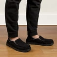 thumbnail image 5 of ULTRAIDEAS Men's Cozy Moccasin Slippers with Memory Foam, Indoor/Outdoor House Shoes, 5 of 5
