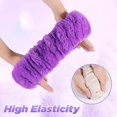 thumbnail image 5 of 2 Pcs Plush Steering Wheel Cover Set with Gear Shift Cover, 15 Inch Universal Soft Faux Fur Fluffy Auto Interior Accessories, Warm Winter Car Decor, 5 of 12