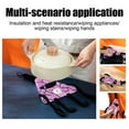 thumbnail image 4 of ABPWLY Halloween Monsters Wipe Hand Towel Hanging Fleece Thickened Kitchen Wipe Hand Cloth Absorbent Fast Drying Children's Hand Gift Clearance Home Organization Canada Days Gifts Kitchen, 4 of 6