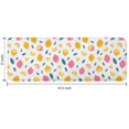 thumbnail image 7 of Yellow Pink Lemon Fruit Leaves White Pattern Kitchen Rug Mat,Kitchen Runner Rugs Non Skid Washable,Decorative Kitchen Floor Mats for Kitchen,Sink,Laundry,17"x47.2", 7 of 7