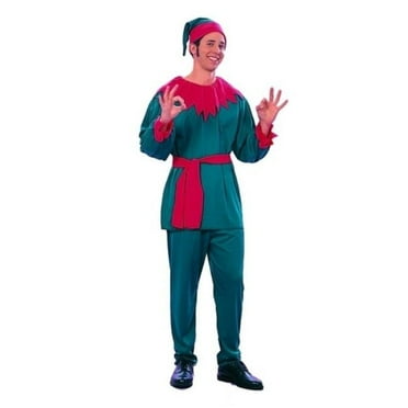 Santas Helper Costume Adult Standard One Size Fits Most