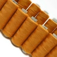 thumbnail image 2 of Orange Polyester Thread Wholesale Spun Sewing Supplies New Spool Quilting 10 Pcs, 2 of 4