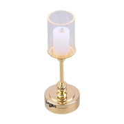 Misright Dollhouses Table Lamps Miniature LED Lighting Lamp for Indoor Scene Display