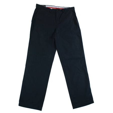 Tommy Hilfiger NEW Blue Mens Size 34X32 Khakis Chinos Flat Front Pants $49