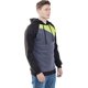 thumbnail image 3 of Novedad para hombre Sudaderas con capucha con bloques de color Outwear Mangas negras con amarillo brillante gris oscuro xxl oso de fresa Electrónica, 3 of 5