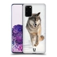 thumbnail image 1 of Head Case Designs Wildlife Grey Wolf Running Soft Gel Case Compatible with Samsung Galaxy S20+ / S20+ 5G, 1 of 7