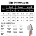 thumbnail image 2 of Women's Luxury Lace Trim Robe - Long Sleeve Solid Cool Touch Casual Nightgown - Black - L, 2 of 4