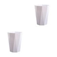 thumbnail image 3 of Justharion Wide Applicaiton Trash Can For Household - 6L Capacity Easy Access Simple White S 2Set, 3 of 6