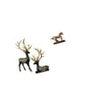 thumbnail image 6 of CarpNettore Reindeer Elk Resin Statue Collection Deer Figurine Animal Figure Cabinet Tabletop Wedding Housewarming Sculpture Artwork Collectible Ornament Horse Desk Decoration Bookcase Living, 6 of 8