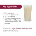 thumbnail image 6 of Bariatric Advantage High Protein Meal Replacement Drink Mix, Protein Powder Whey Isolate for Gastric Bypass and Sleeve Gastrectomy Patients, 27g Protein, Lactose Free - Cookies & Cream - 28 Servings, 6 of 7