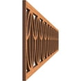 thumbnail image 3 of Ekena Millwork 46 1/4"W x 6"H x 1/4"T Shoshoni Fretwork Moulding, Cherry, 3 of 13