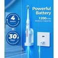 thumbnail image 2 of Cepillo de dientes eléctrico TEETHEORY Sonic 40000 VPM con 8 cabezales, 2 of 9