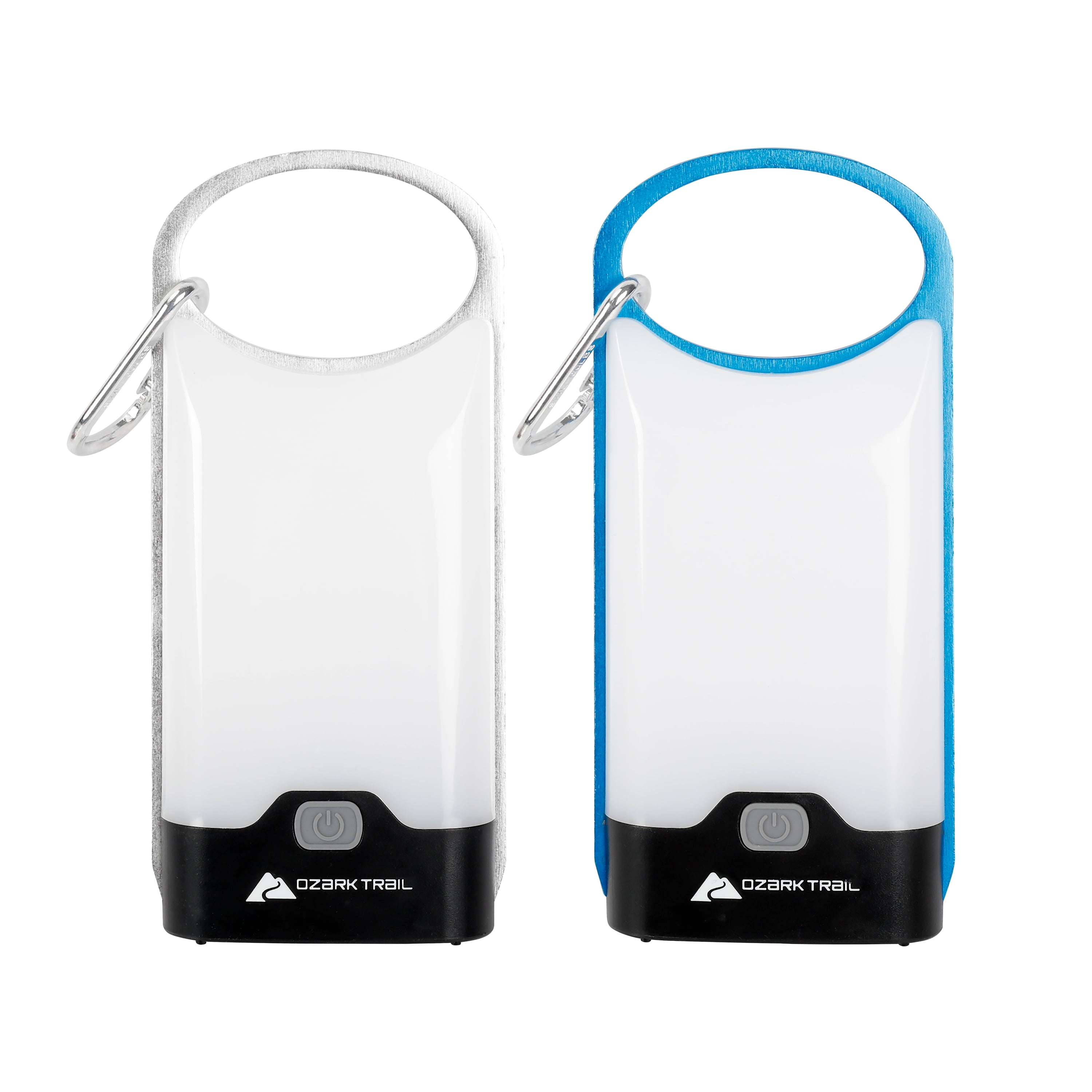 Ozark Trail Flame Light LED Lantern, 100 Lumen, 2 Pack, Teal, Size: One Size