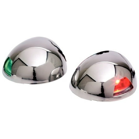 SeaDog 400069 Stainless LED Top Mount Side Navigation Light \\ USCG 2 NM (Best Gps For Side By Side)