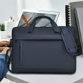thumbnail image 6 of Laptop Briefcase Computer Shoulder Bag Water Resistant Oxford Cloth for Men Women Business Travel Office, 6 of 9