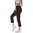 thumbnail image 2 of Vivian's Fashions Yoga Pants - Capri, Junior Size (Black, 2X), 2 of 3