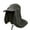 Gray A, variant on Fishing Sun Hat with Neck Flap Fishing Flap Caps Men Women Quick Dry Sunshade UV Protection Removable Ear Neck Cover Outdoor Sportswear Accessories for Hiking Running Fishing Baseball Golf