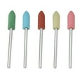 thumbnail image 4 of 5Pcs/Set Rubber Silicone Drill Bit Multicolor Drill Bits Milling Cutter for Manicure Nail Buffer Polisher, 4 of 8