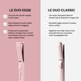 thumbnail image 5 of L'ANGE HAIR Le Duo Edge 360° Airflow Titanium Styler Blush | 1” Wide Titanium Plates with Rounded Corners & Softly Beveled Edges (Blush), 5 of 10