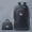 Black, variant on Lightweight leisure sports folding backpack,Orange