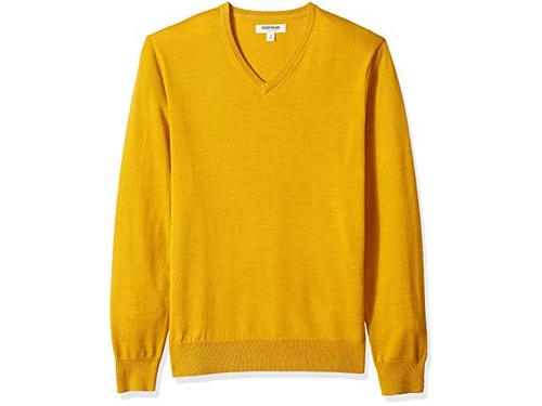 merino wool v neck sweater mens