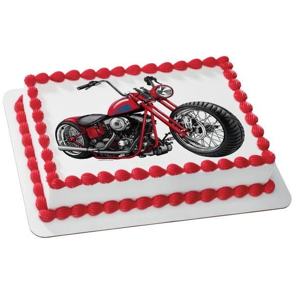 Motorcycle Cake Topper, by TNCT