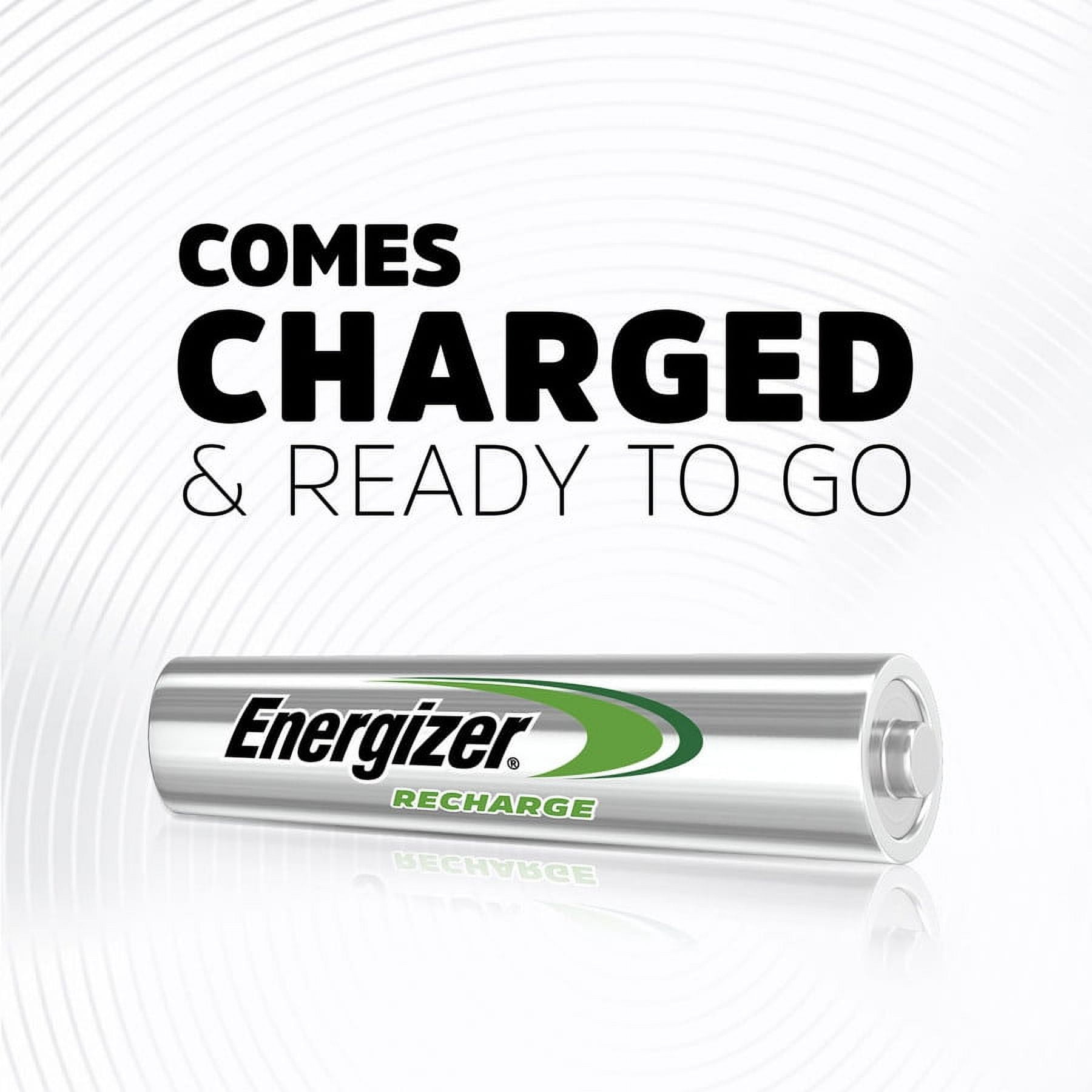 Energizer Piles Rechargeables AAA, Recharge Power Plus, Lot de 8 :  : High-Tech