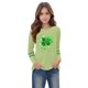 thumbnail image 4 of Blusas y camisas de manga larga con cuello redondo, moda del Día de San Patricio, blusa informal con estampado bonito de manga larga para niños y niñas., 4 of 5
