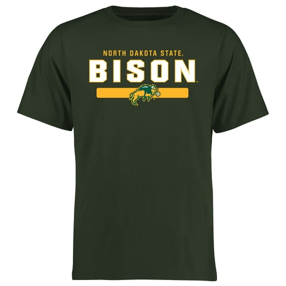 Men's Green NDSU Bison Team Strong T-Shirt