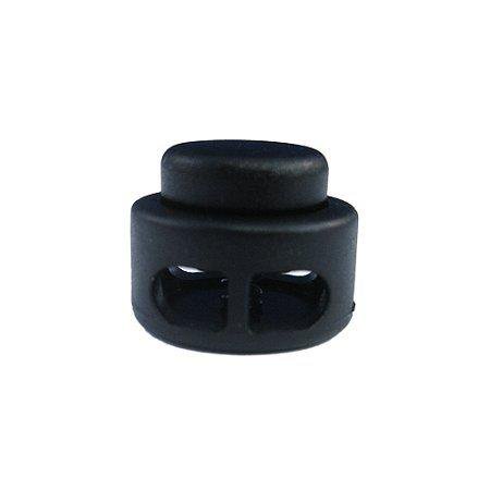 Drum Cord Lock - PARACORD PLANET Double Hole Kettle Drum Cord Lock | Paracord Lock Hardware for Great Outdoors | Use with Cord, Rope, Twine, Apparel, Footwear, Bags, Luggage | Cord Lock with Heavy Duty Springs | 18mm