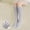 Gray, variant on Toddler Girls Lace Knee High Socks Fall 2026 Fashion Cute Bow Decor Solid Color Lightweight Comfortable Fishnet Stockings School Socks Pink 3-10 Years