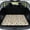 Multicolor Dog Paw Print, variant on Psesaysky Watermelon Pattern Dog Seat Cover 29" x 39", Non-Slip Climaproof Car Trunk Mat for Families with Dogs and Cats