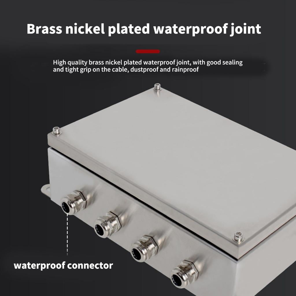 Giaone Electrical Protections Box Cable Connector Metal Electrical Junction Box