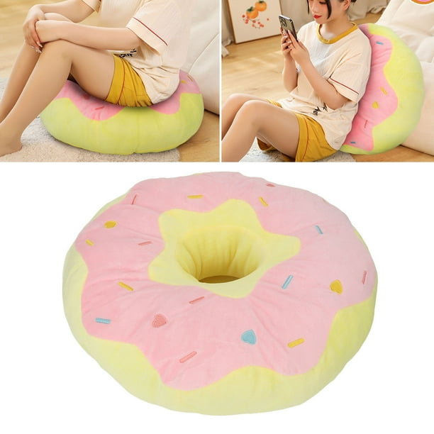 Donut Throw Pillow Versatile Prevent Ear Injuries Donut Cushion For Chair For Floor