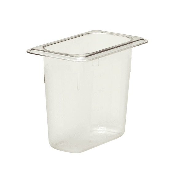 Food Pan 1/9 X 6" CamwearÂ® Clear