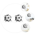 thumbnail image 4 of 2 Sheets Stickers Cartoon Wall Ornaments Living Room Decals Soccer Posters for Boys Bedroom Football Children's, 4 of 6
