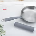 thumbnail image 4 of 3pcs Pot Handle Insulated Rubber Bracket Silicone Hot Frying Pan Handle Bracket Pot Rack Cover Cover Anti-scald Handle, 4 of 5