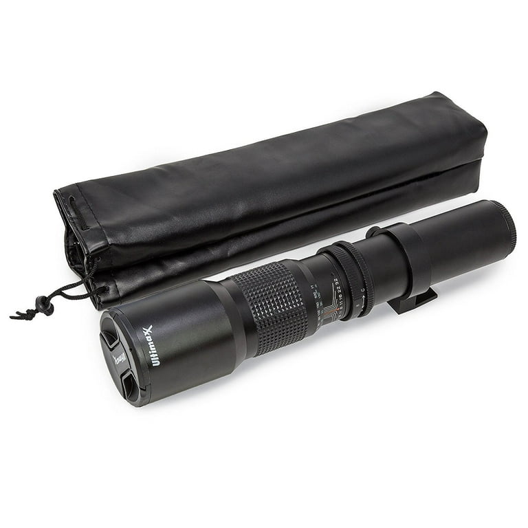 Ultimaxx 500mm f/8 Multi-Coated Preset Telephoto Lens - Walmart.com