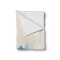 thumbnail image 2 of San Diego Soft Flannel Fleece Throw Blanket, Pastel Colored Silhouette Skyscrapers Modern City Landmarks Urban USA Downtown, Cozy Plush for Indoor and Outdoor Use, 60" x 80", Multicolor, by Ambesonne, 2 of 5