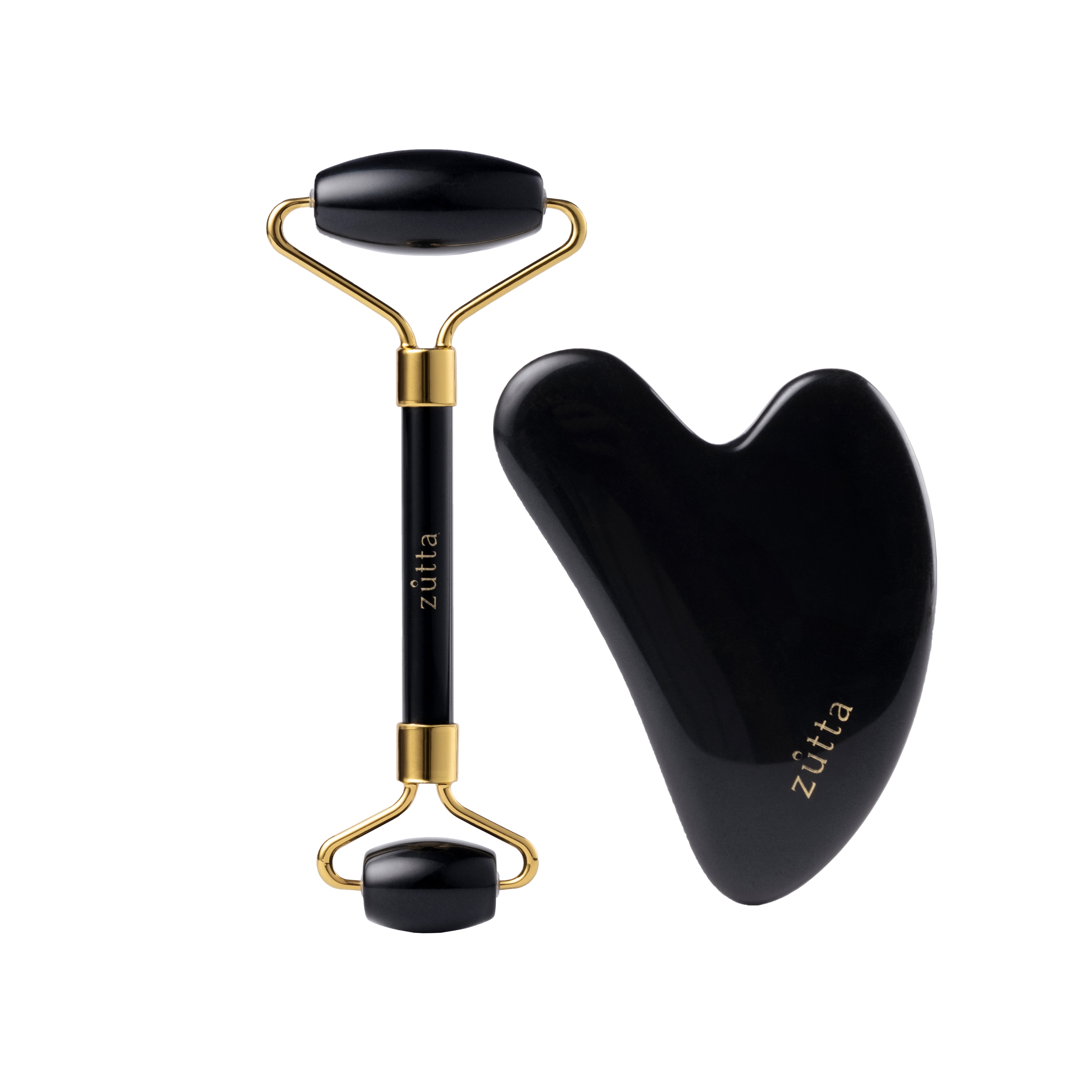Zutta Jade Roller & Gua Sha Set Face Roller Facial Beauty Roller
