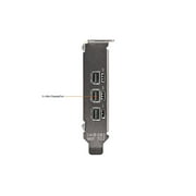 HP NVIDIA T400 Graphic Card, 2 GB GDDR6, Low-profile