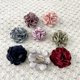 thumbnail image 3 of Zhuge Broche de flor de rosa, horquilla de doble propósito, elegante broche de flores hecho a mano para mujer, vestido, traje, ceremonia, joyería delicada, color morado, 3 of 5