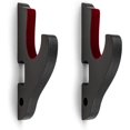 thumbnail image 1 of Soporte de pared para espada, 2/juego, gancho acolchado de 1 nivel, soporte para Katana, colgador de exhibición ajustable para espada samurái, 1 of 4