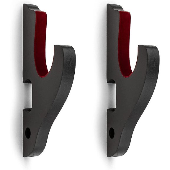 Sword Wall Mount 2/set 1-tier Padded Hook Katana Holder Adjustable Display Hanger For Samurai Sword