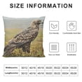 thumbnail image 5 of Orinice Bird Grass Field Jigsaw Puzzle Home Decorative Throw Pillow Cover for Couch Sofa Bed - High-Quality Short Plush, 1PC 22x22in, 5 of 5