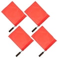 thumbnail image 4 of Shisuyan Track Signal Flags Red Cotton Cloth 4Set 17.68X14.15X0.98in, 4 of 8